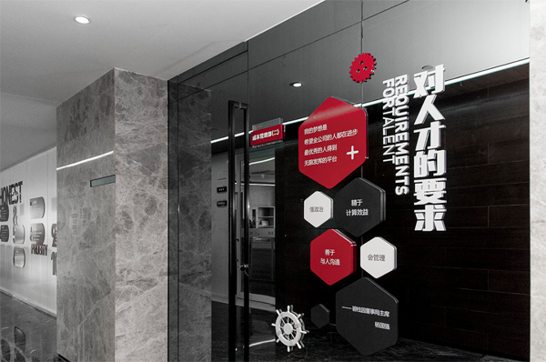 武汉公司文化墙的规划和设计